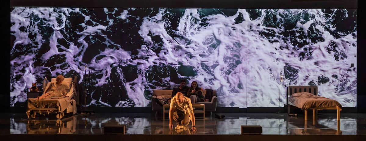 Joan Sheehy and Eric Jurenas in The First Child, the third in a trilogy of operas by composer Donnacha Dennehy and writer and director Enda Walsh. Picture: Ste Murray