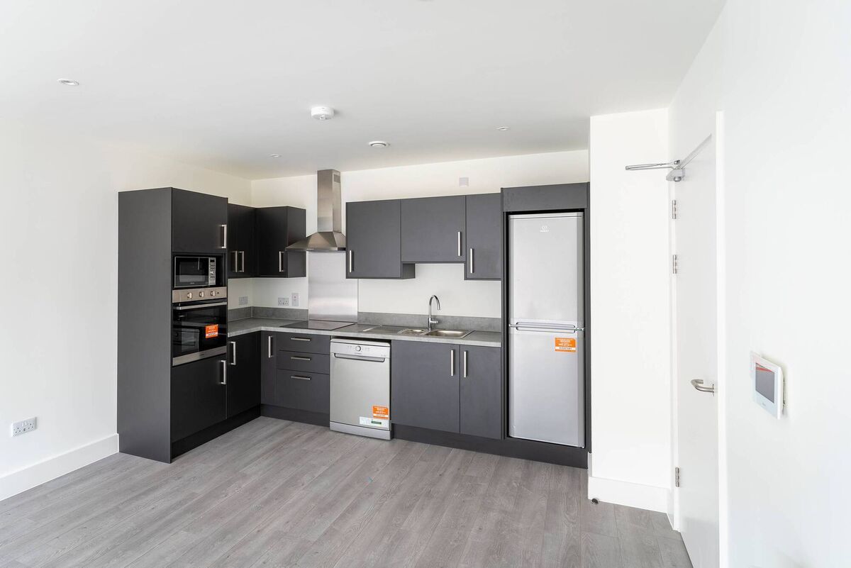 The mix of one- and two-bedroom apartments will see rent start at €990 per calendar month for a one-bed and €1,100 for a two-bed. Picture: Clúid Housing The mix of one- and two-bedroom apartments will see rent start at €990 per calendar month for a one-bed and €1,100 for a two-bed. Picture: Clúid Housing