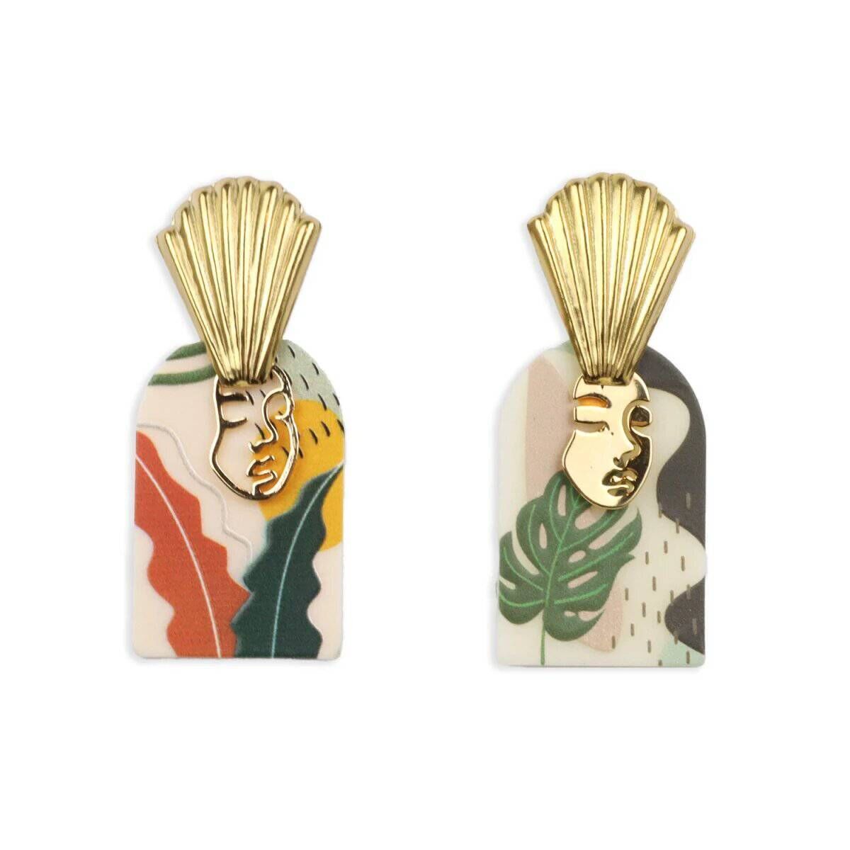 Midnight Foxes Studio surrealist earrings, Wolf &amp; Badger, €56 