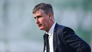 <p>Republic of Ireland manager Stephen Kenny's son Eoin has been called up to represent Northern Ireland. Photo: Ben McShane/Sportsfile</p>