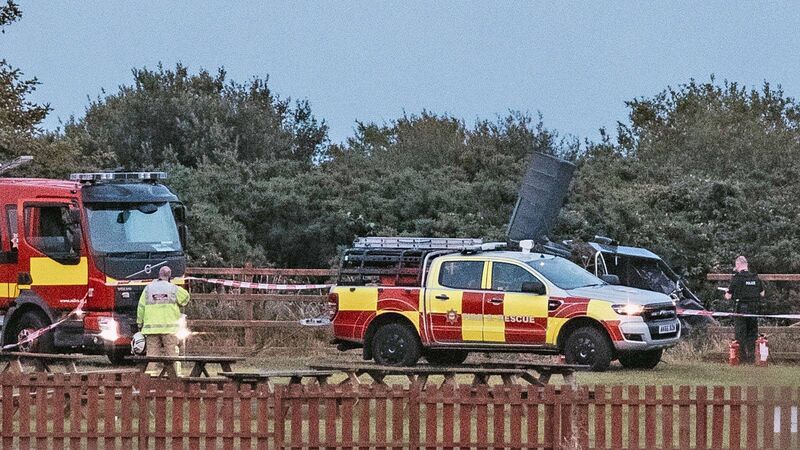 Community in shock after two killed in light aircraft crash in Co Down