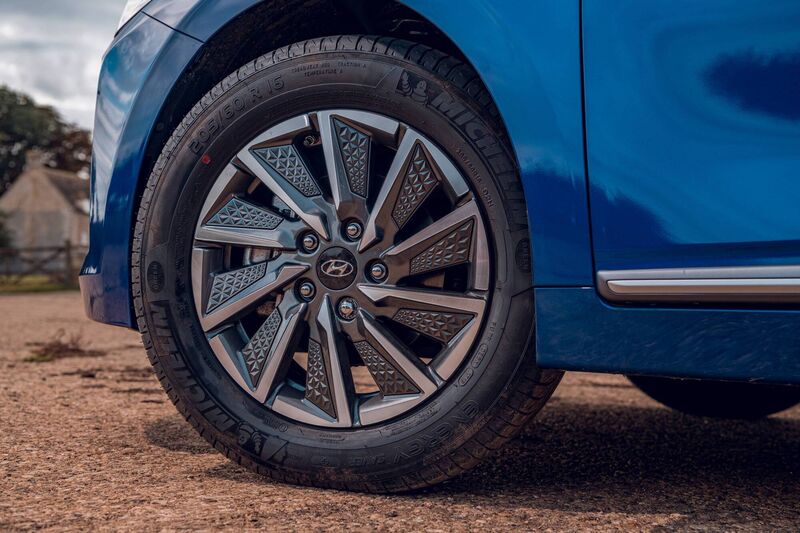 On an electric car, tyre pressure is crucially important as having under-inflated tyres can seriously harm your range.