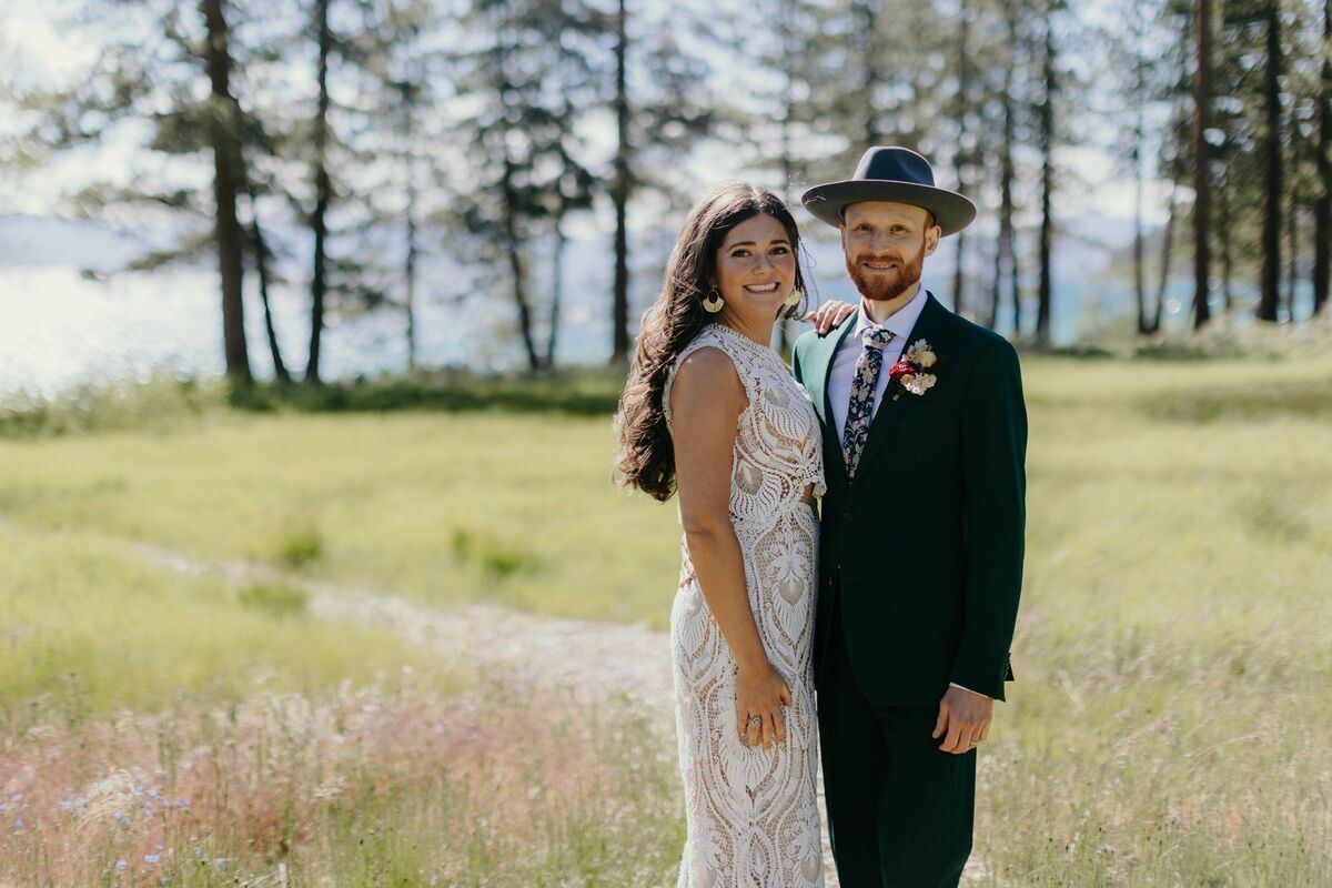 Logan Ury and husband Scott. 