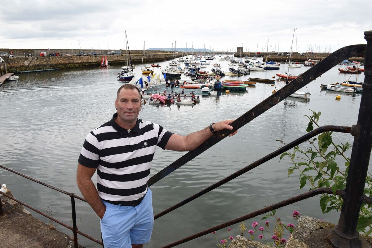 Eoin Barnes from Sailing into Wellness, a nationwide charity that aims to empower individuals and build a positive sense of community on and off the water. Picture: Moya Nolan 