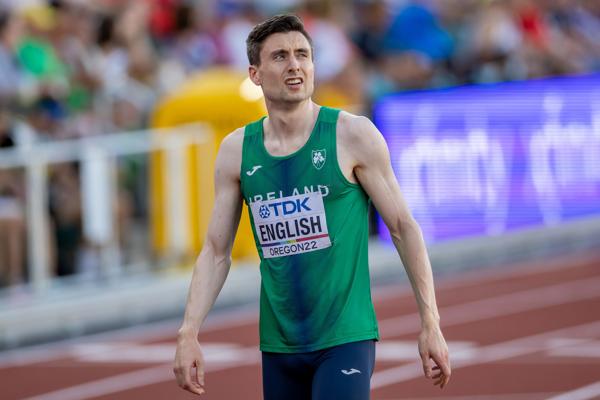 English just misses out on world final in Oregon