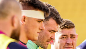 <p>MONUMENTAL: Ireland’s Peter O'Mahony. Pic: Billy Stickland/INPHO</p>