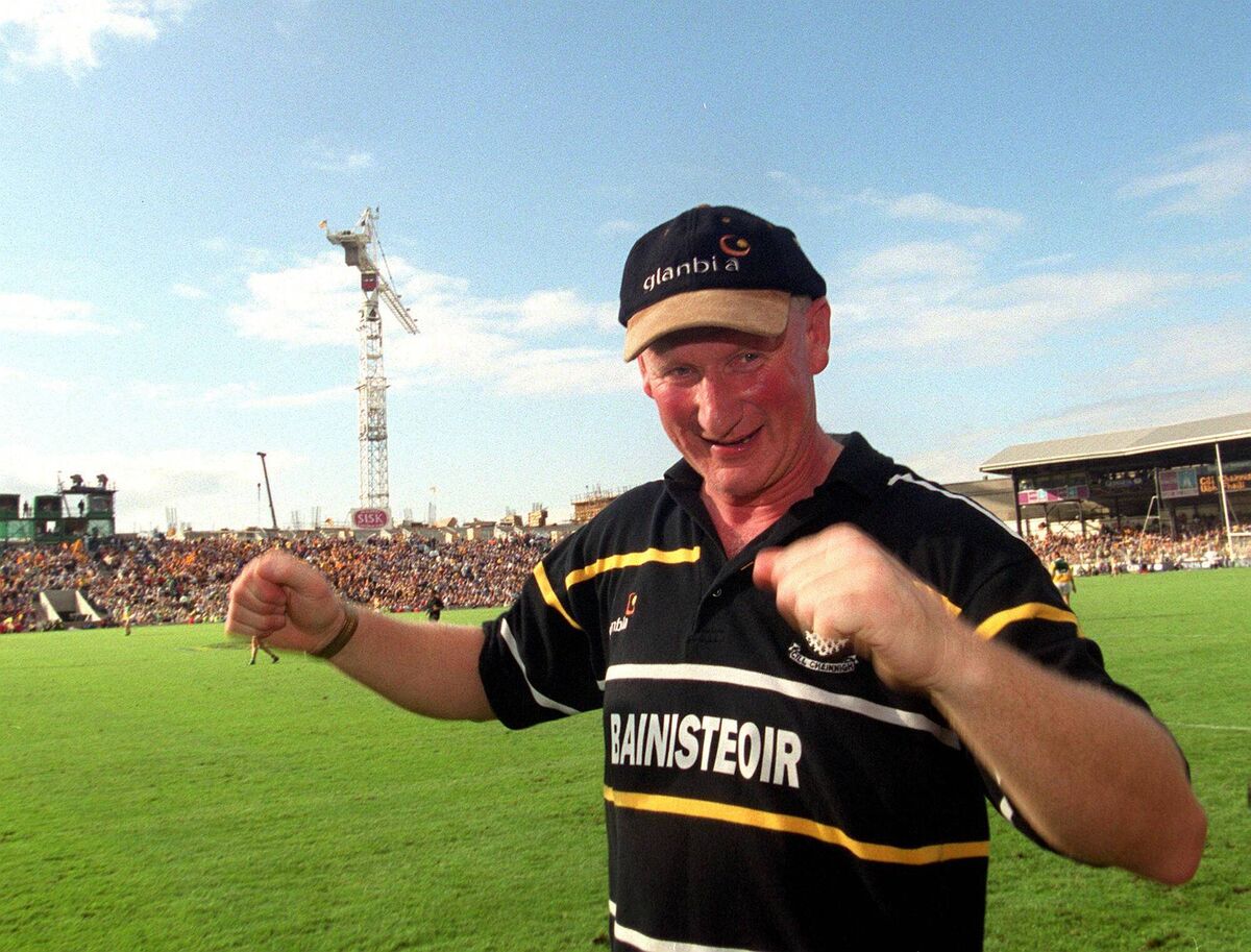 SUCCESS: Celebrating after his first All-Ireland final win as manager, against Offaly in 2000. Pic: INPHO/Tom Honan
