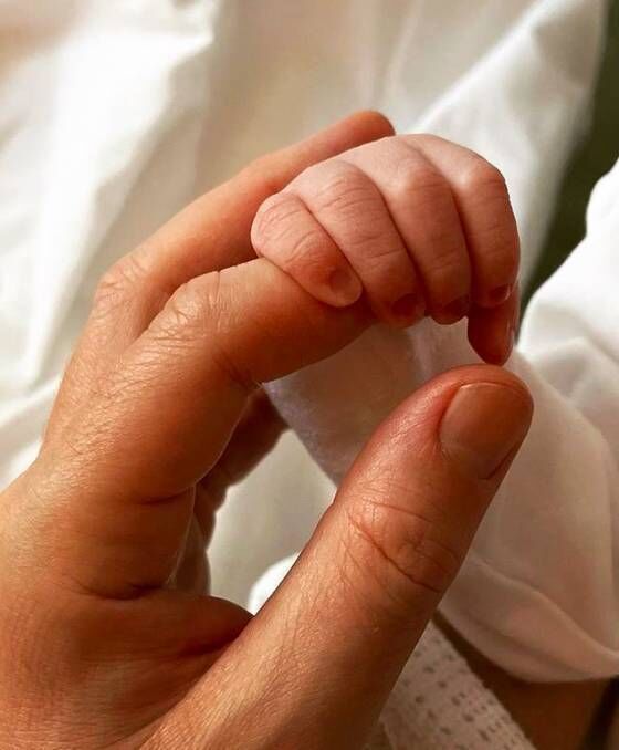 Declan Donnelly has announced the birth of Jack Anthony Alphonsus, his second child. Picture: Instagram Declan Donnelly has announced the birth of Jack Anthony Alphonsus, his second child. Picture: Instagram