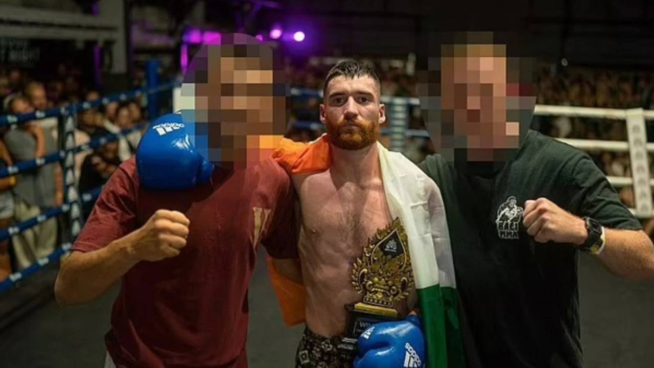 Keith Coughlan recently won his first MMA bout. Picture: Bali MMA Instagram