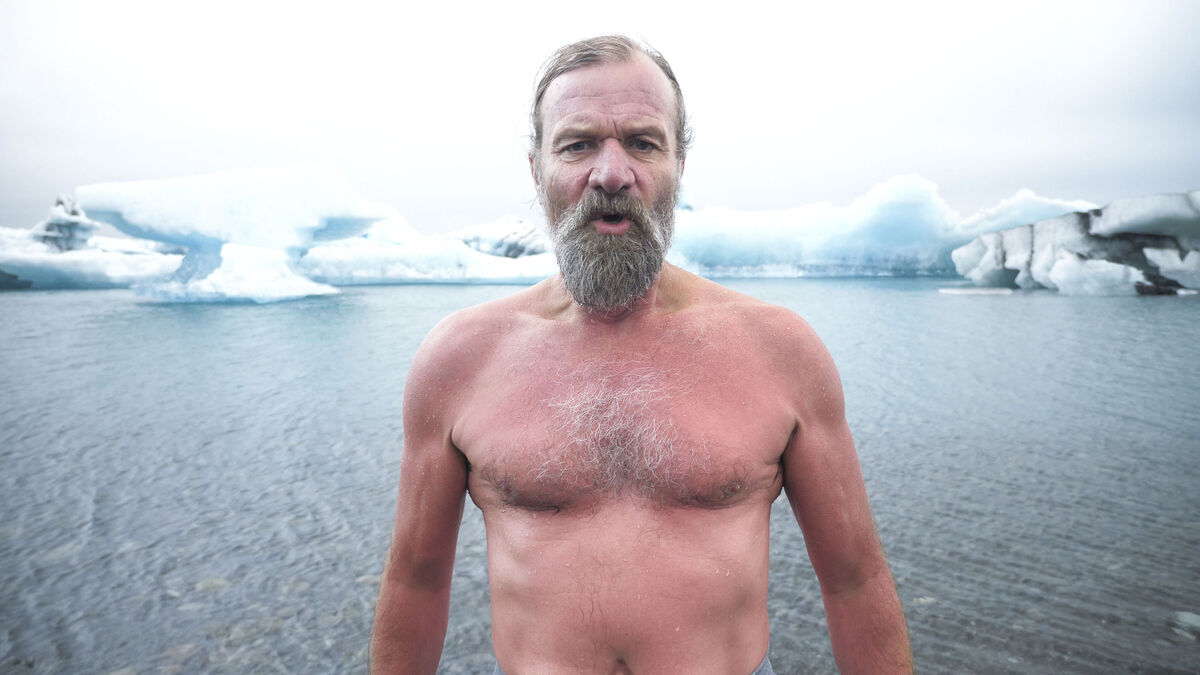 Dutch extreme athlete Wim Hof has popularised cold water therapy 