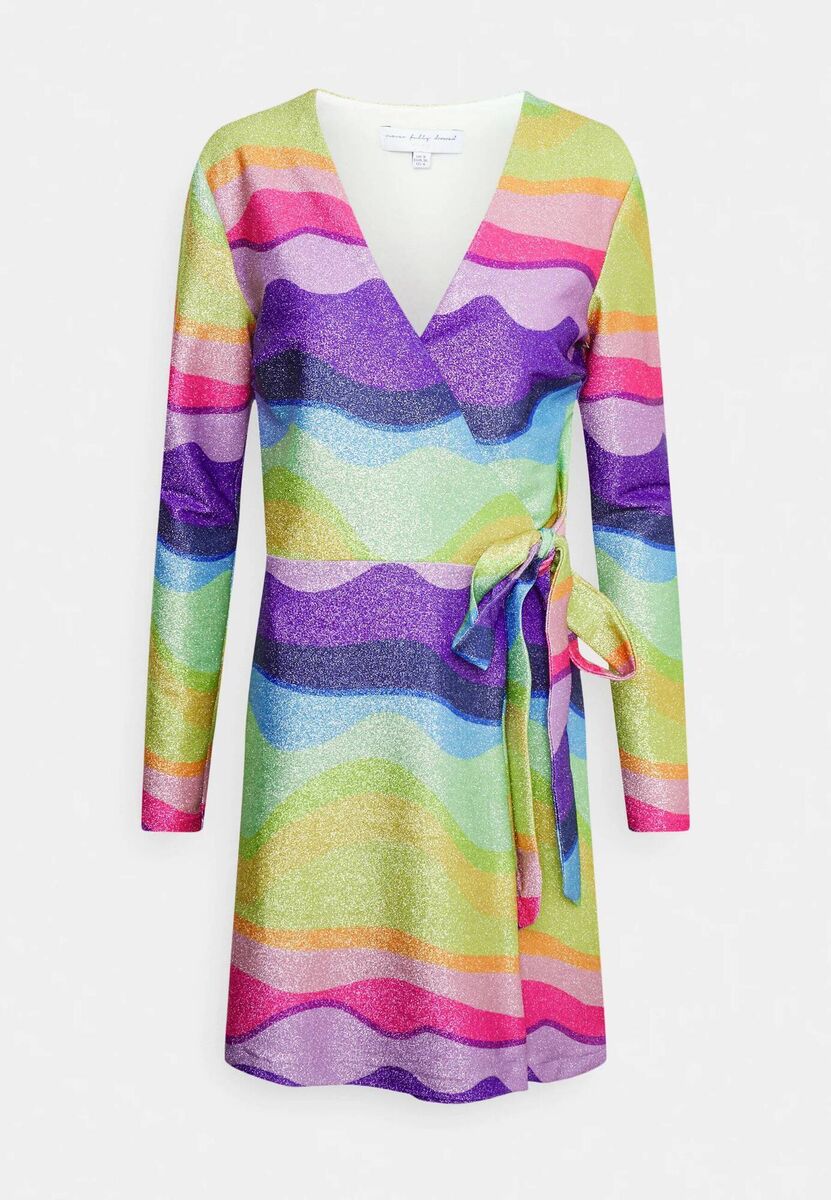 Rainbow Wrap Dress, €108, Never Fully Dressed at Zaland Rainbow Wrap Dress, €108, Never Fully Dressed at Zaland