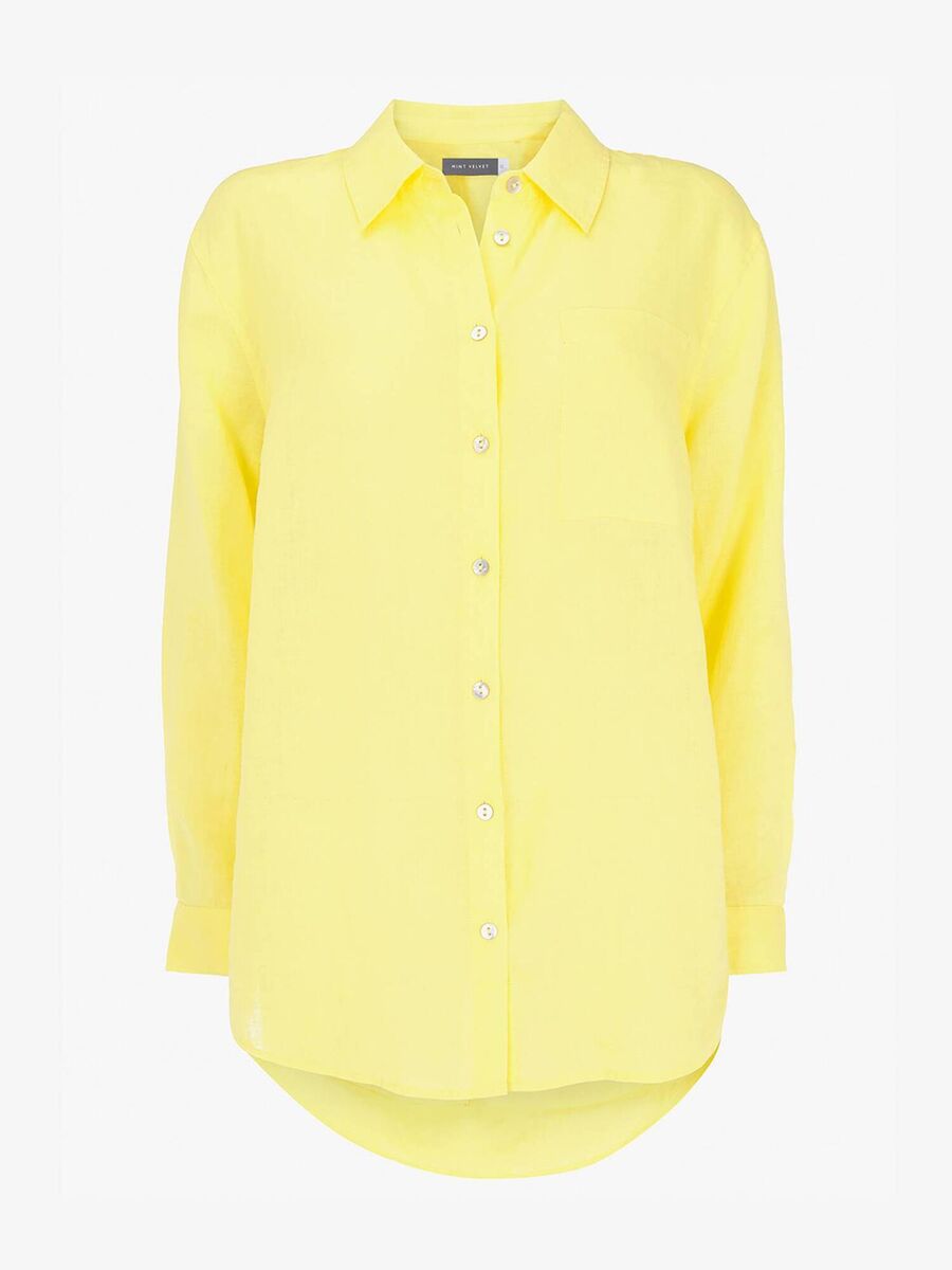 Yellow Shirt, €90, Mint Velvet at Very.ie Yellow Shirt, €90, Mint Velvet at Very.ie