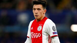 <p>MARTY PARTY: Lisandro Martinez has joined the Red Devils. Pic: PA </p>