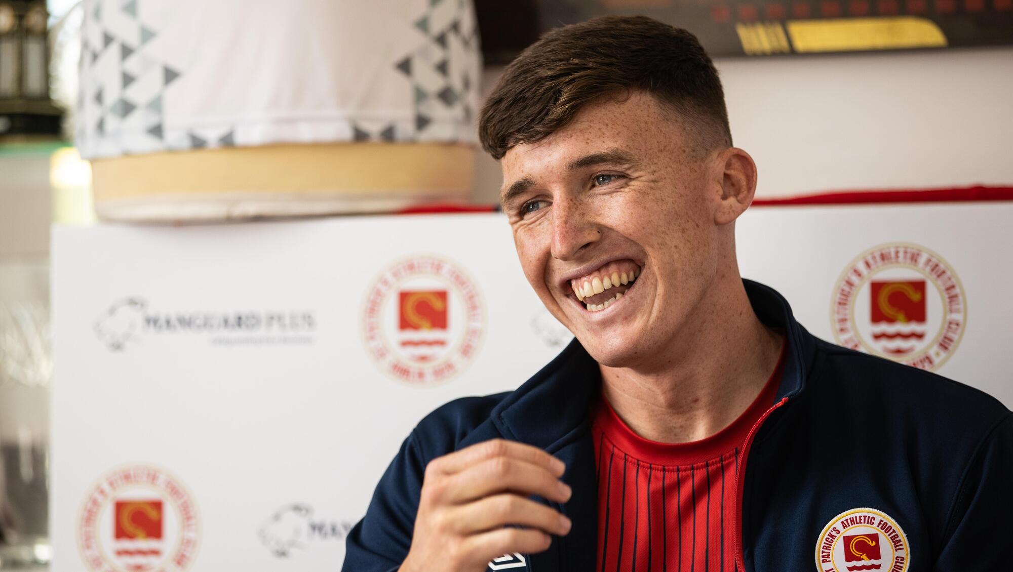 Joe Redmond happy with home comforts at St Pat's