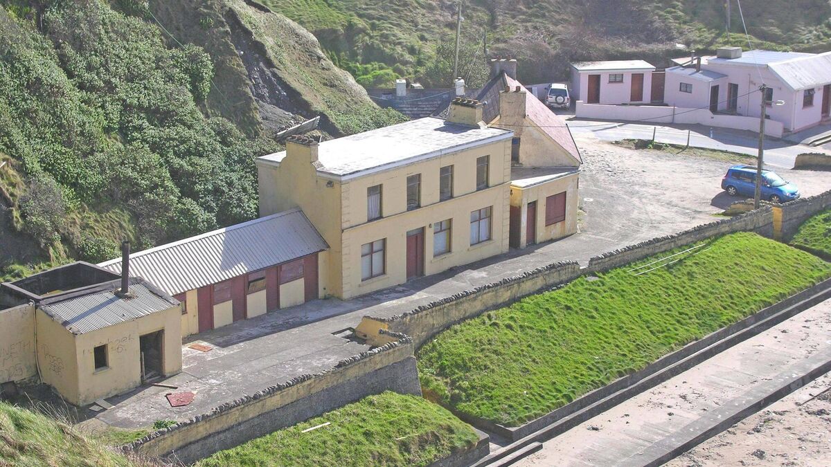 The seaweed baths in Ballybunion, Co Kerry. The seaweed baths in Ballybunion, Co Kerry.