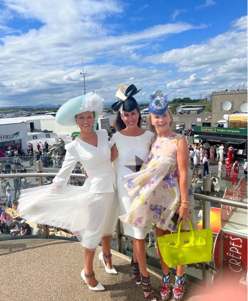 Celia Holman Lee at the Galway Races 2022. Picture: @celiaholmanlee via Instagram