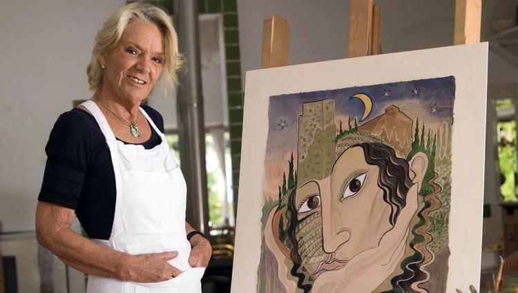 President Higgins leads tributes to Kerry-based artist Pauline Bewick