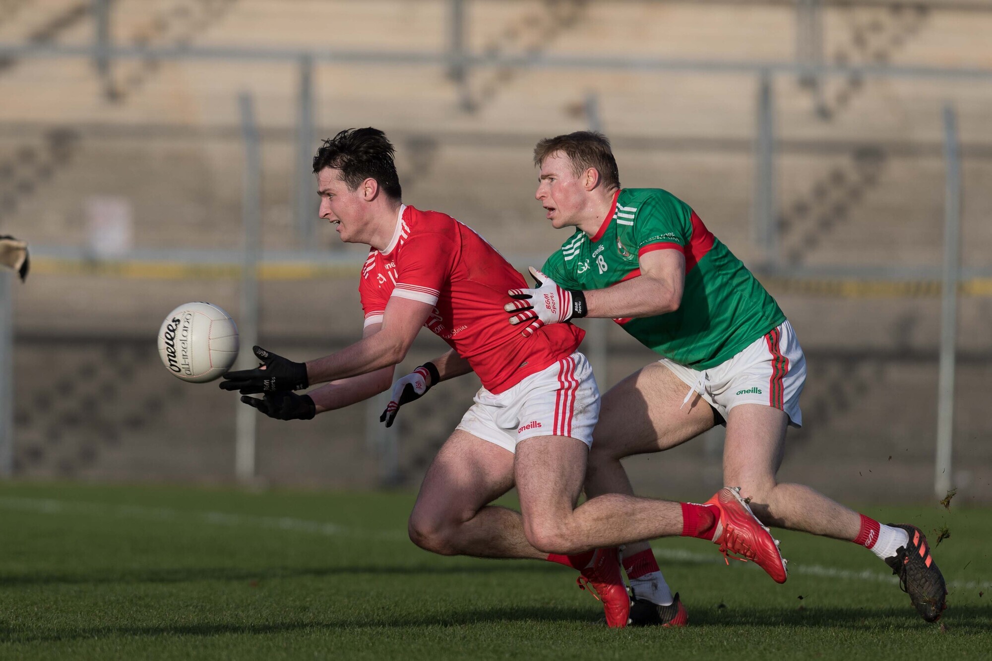 ON THE MARK: Loughmore-Castleiney's Brian McGrath in action during the AIB Munster SFC. Pic: Eamon Ward