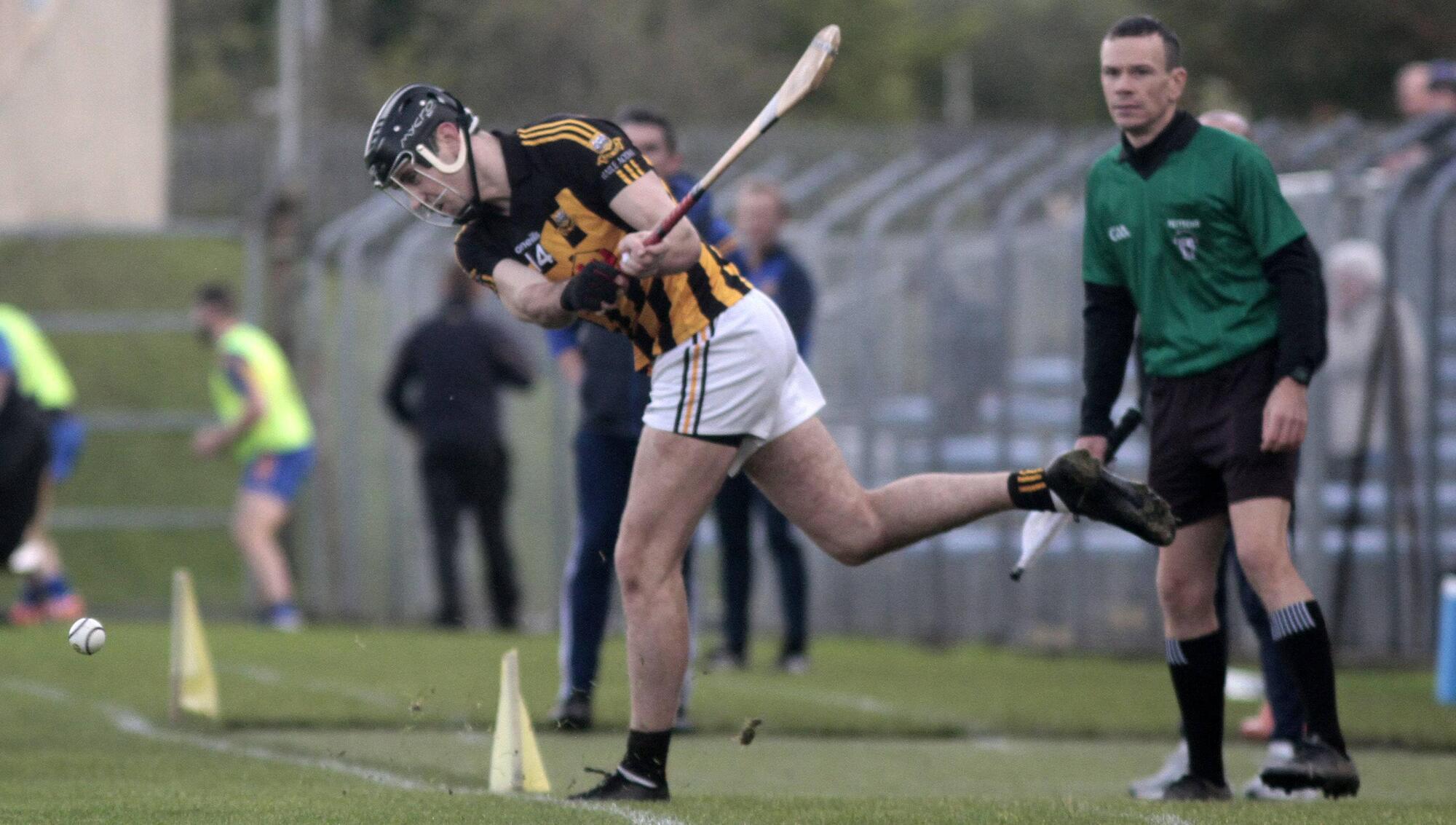KEY MAN: Niall Deasy, Ballyea, made a key contribution for the reigning champions. Pic:  Brendan Gleeson