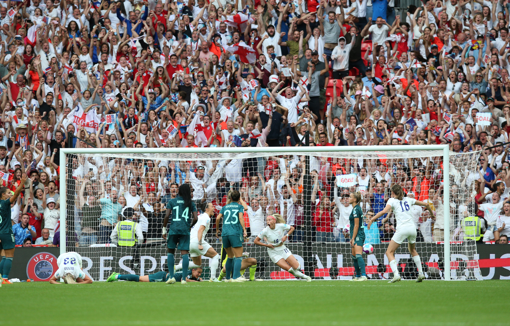 Key moments of England’s Euro 2022 final win over Germany at Wembley