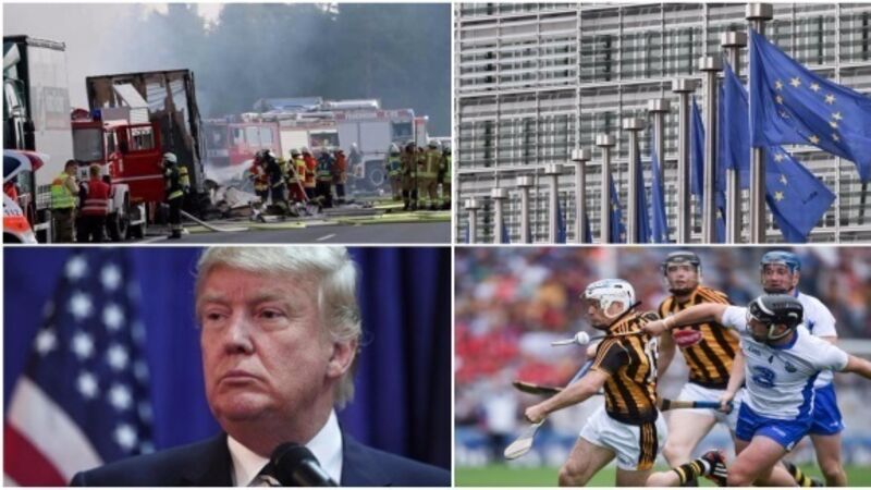 LUNCHTIME BULLETIN: 18 killed after German bus crashes; Ireland should consider 'Irexit' says UK think tank LUNCHTIME BULLETIN: 18 killed after German bus crashes; Ireland should consider 'Irexit' says UK think tank