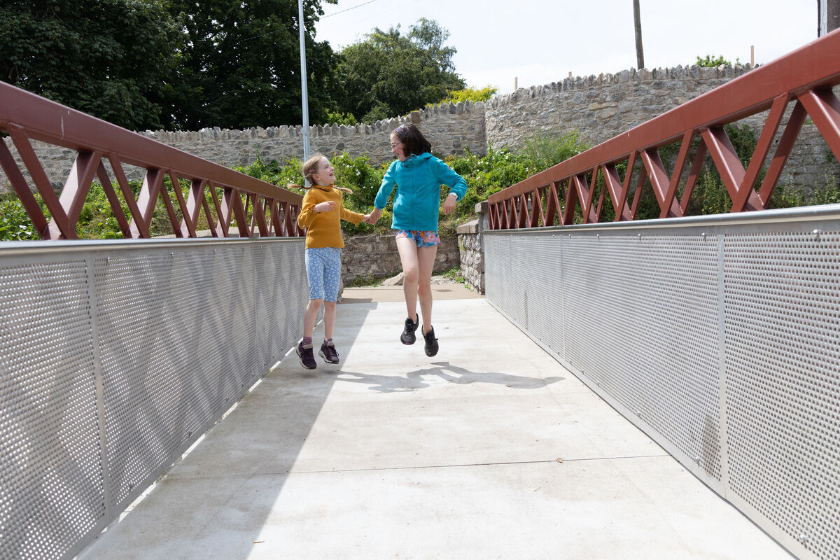 The Cork City to Passage West Greenway has new access ramps, more than 2,000 new trees, CCTV and environmentally sensitive public lighting. Picture: Darragh Kane