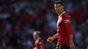 <p>WANTAWAY STAR: Manchester United's Cristiano Ronaldo during the pre-season friendly match at Old Trafford, Manchester. Pic: Dave Thompson/PA Wire.</p>