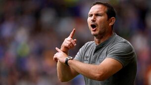 <p>STRUGGLE?: Everton manager Frank Lampard could be battling against relegation again this season. Pic: Nick Potts/PA Wire.</p>