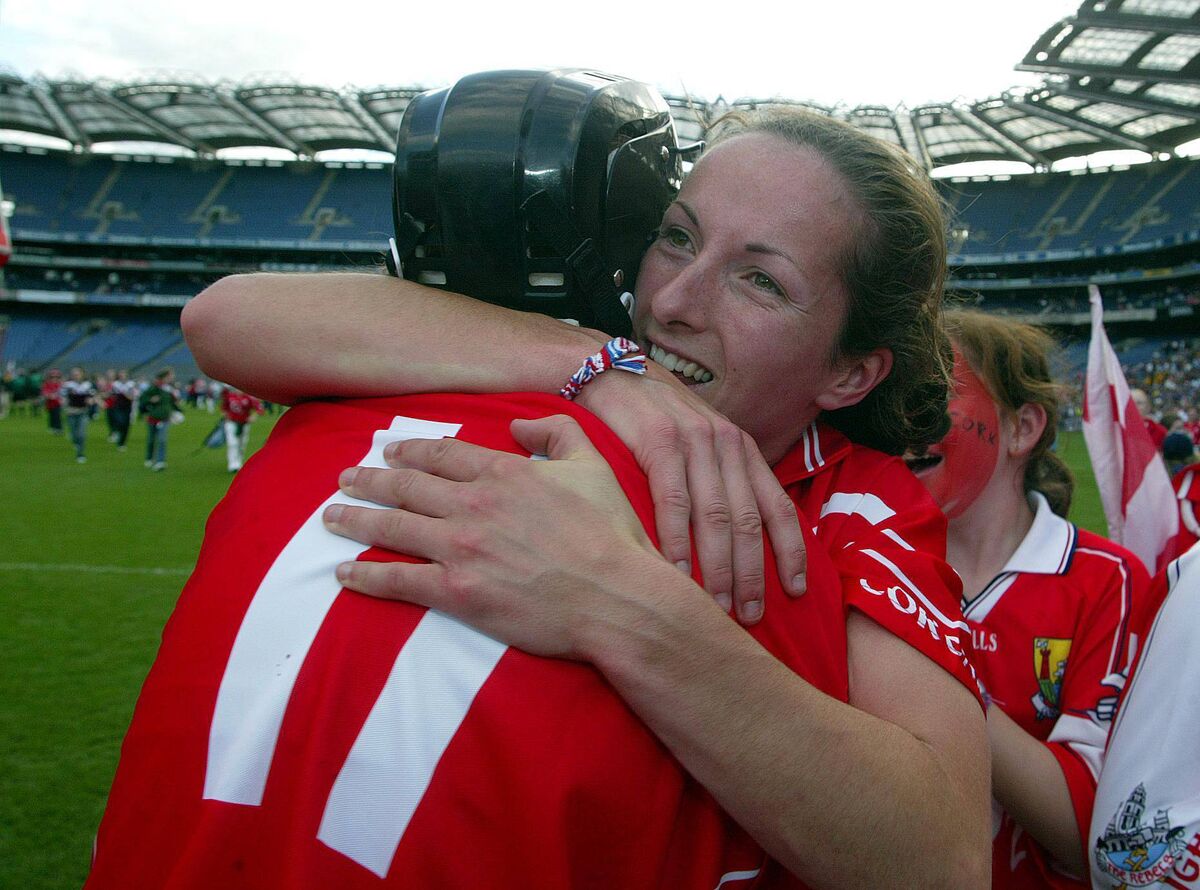 CELEBRATIONS: Jennifer O'Leary of Cork celebrates after the 2005 final. Pic: INPHO/Lorraine O'Sullivan CELEBRATIONS: Jennifer O'Leary of Cork celebrates after the 2005 final. Pic: INPHO/Lorraine O'Sullivan