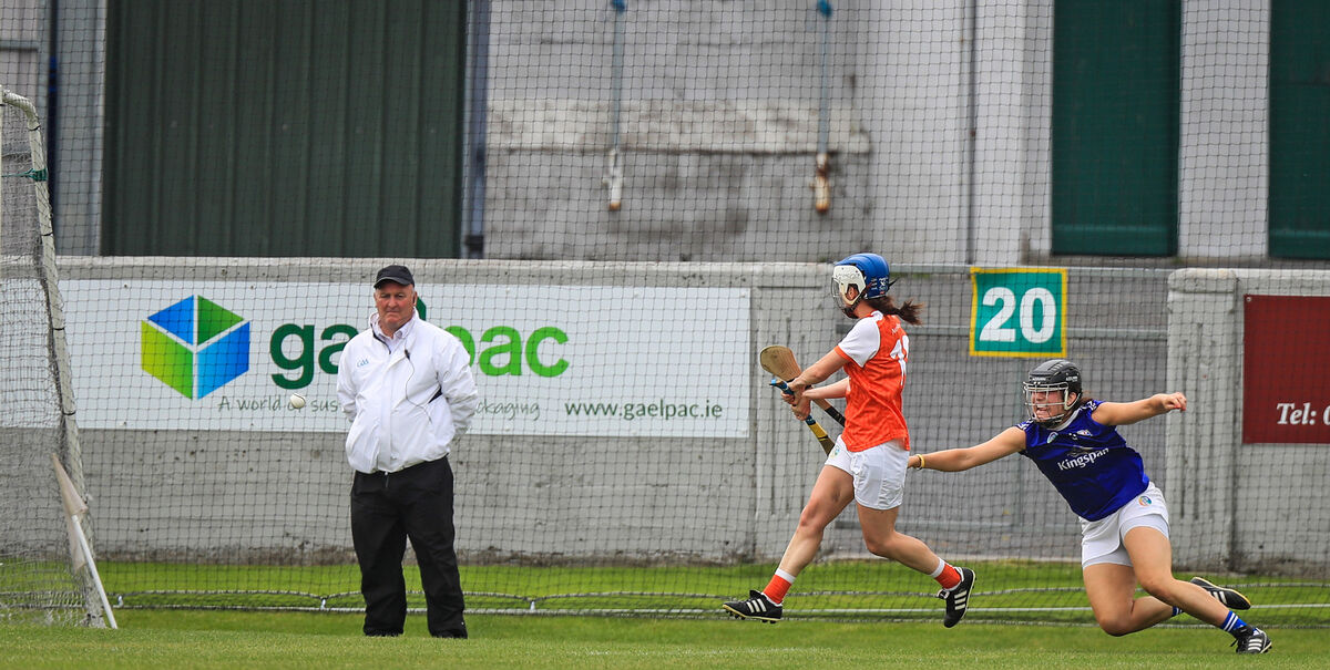 KEY: Jennifer Curry scores the goal against Cavan in the semi-final. Pic: INPHO/Evan Treacy KEY: Jennifer Curry scores the goal against Cavan in the semi-final. Pic: INPHO/Evan Treacy