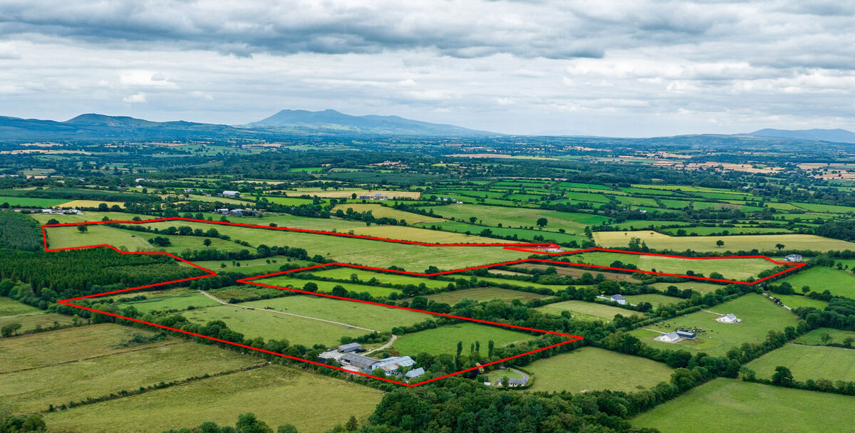 The N73 is only 1.2km away from the 96-acre farm near Mallow.