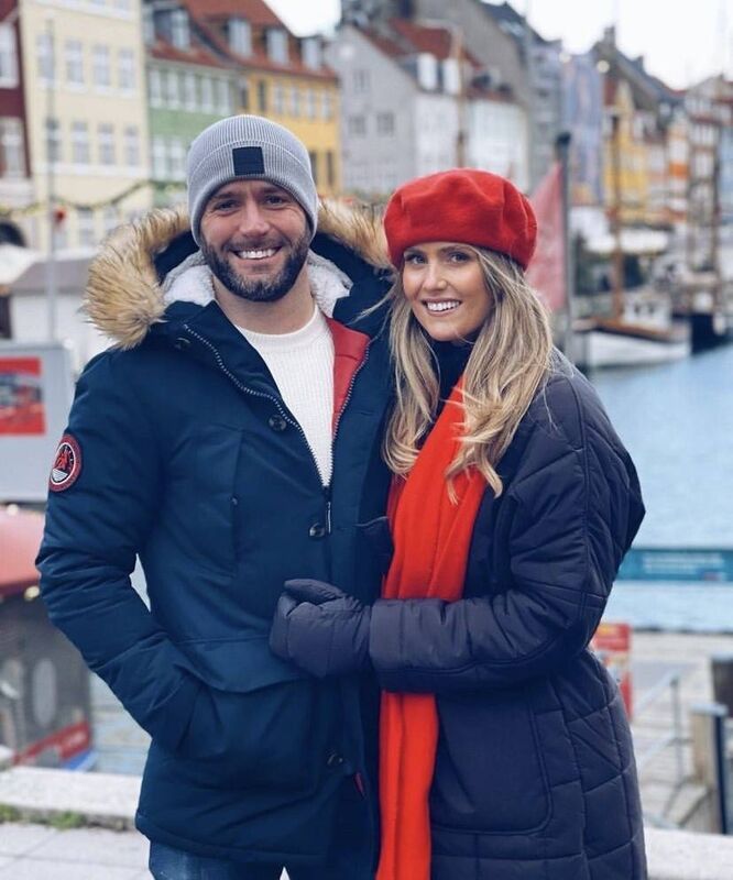 The pair found their way back to one another after nine years. Picture: @dominiquenugent89