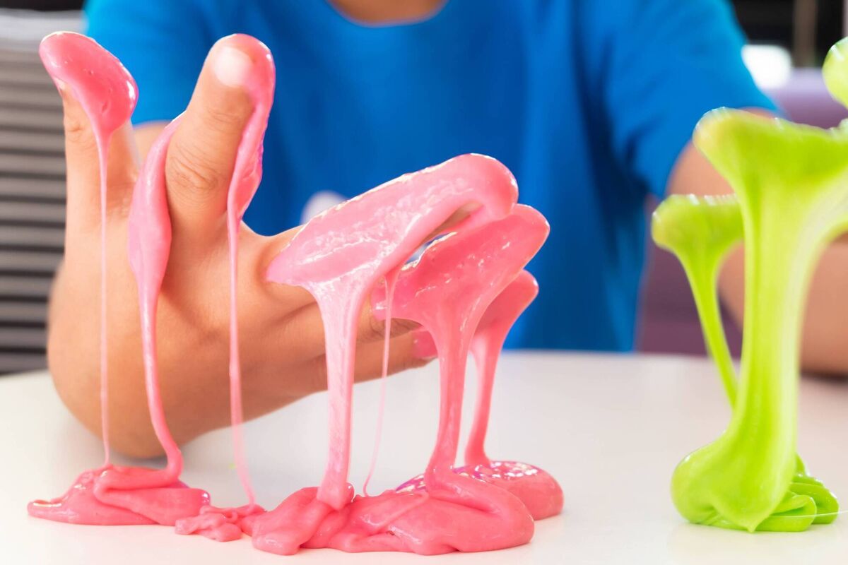 Slime is a very appealing visual mess, and its ingredients are simple to make