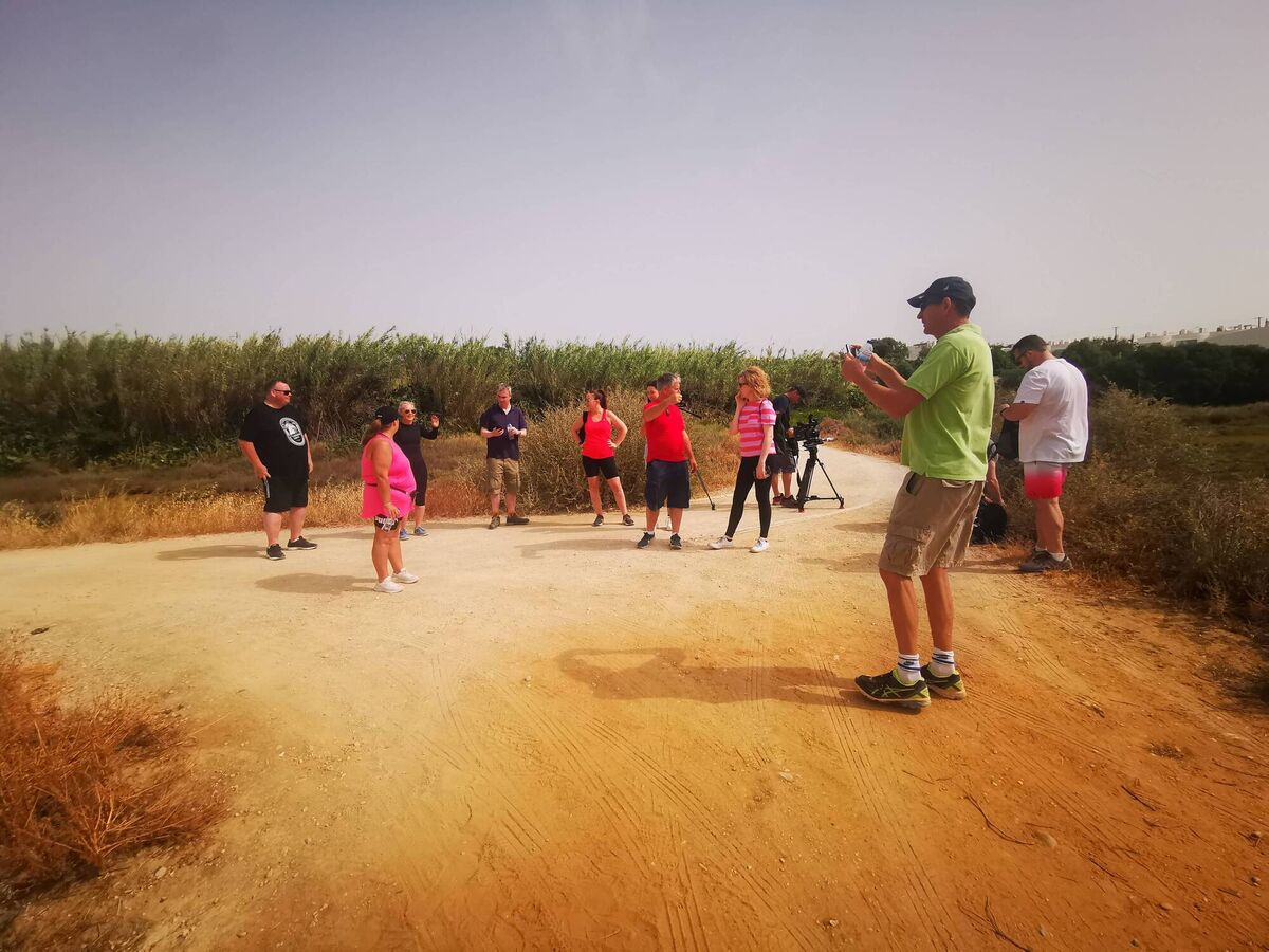 A walk at the salt plains. 