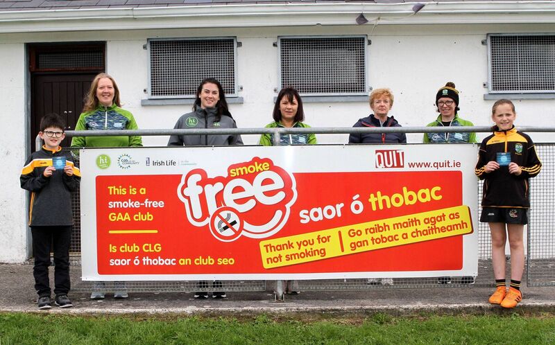 Some communities are seizing the opportunity to educate people about the dangers of smoking and vaping, like the collaboration between Four Roads Healthy Club, Mount Talbot & Tisrara National Schools who came first in a ‘No Smoking’ poster competition that was held to promote the launch of a project which sees Tisrara Community Sports Park going smoke/vape free. Some communities are seizing the opportunity to educate people about the dangers of smoking and vaping, like the collaboration between Four Roads Healthy Club, Mount Talbot & Tisrara National Schools who came first in a ‘No Smoking’ poster competition that was held to promote the launch of a project which sees Tisrara Community Sports Park going smoke/vape free.