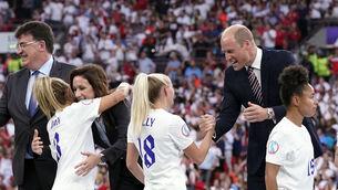 <p>A total of 189 posts across social media were tagged for review during the contest between England and Germany. Picture: Danny Lawson</p>