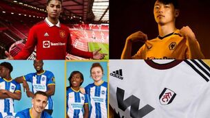 <p>GLAG RAGS: What do you make of the Premier League home kits for 2022/23?</p>