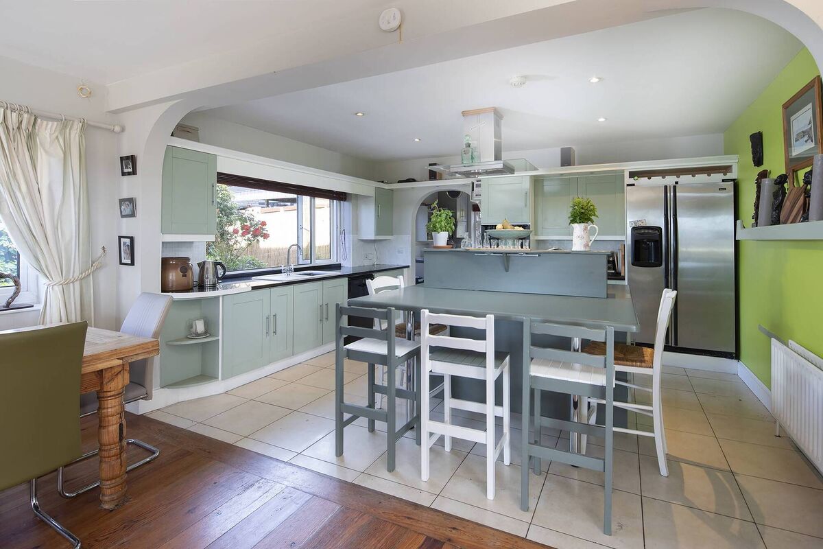 Open plan kitchen area Open plan kitchen area