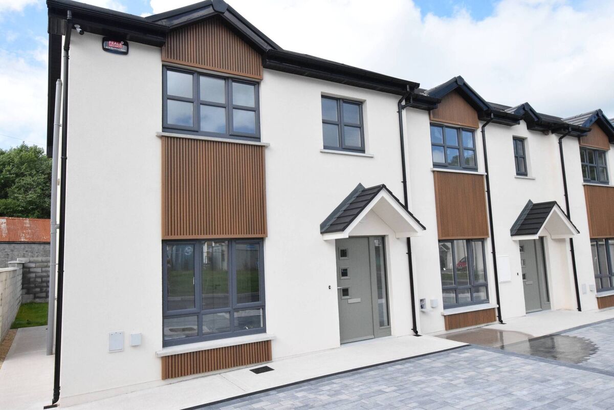 Completed homes at Cois na Curra, Lisgoold