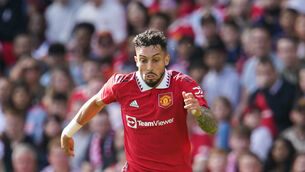 Alex Telles has joined Sevilla on loan (Dave Thompson/PA)