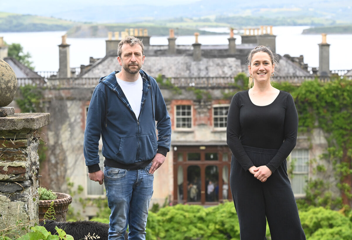 Julie Shelswell-White and her brother Sam of Bantry House in Bantry Co. Cork. Picture; Eddie O'Hare Julie Shelswell-White and her brother Sam of Bantry House in Bantry Co. Cork. Picture; Eddie O'Hare