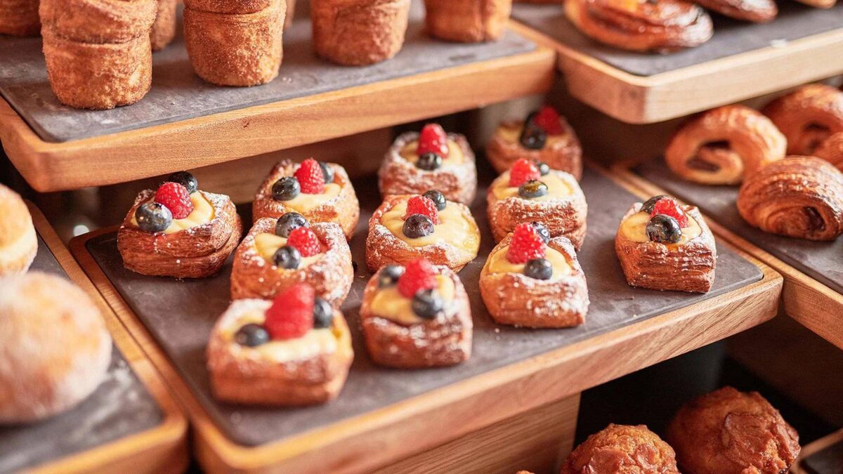 Pastries from Adare Manor.