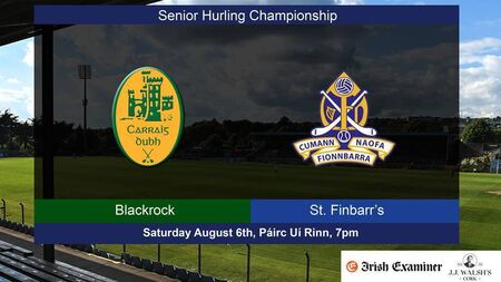 Cork Premier SHC - Blackrock v St Finbarr's