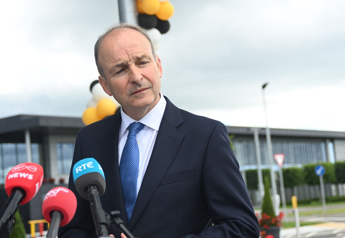 Taoiseach Micheál Martin. Taoiseach Micheál Martin.