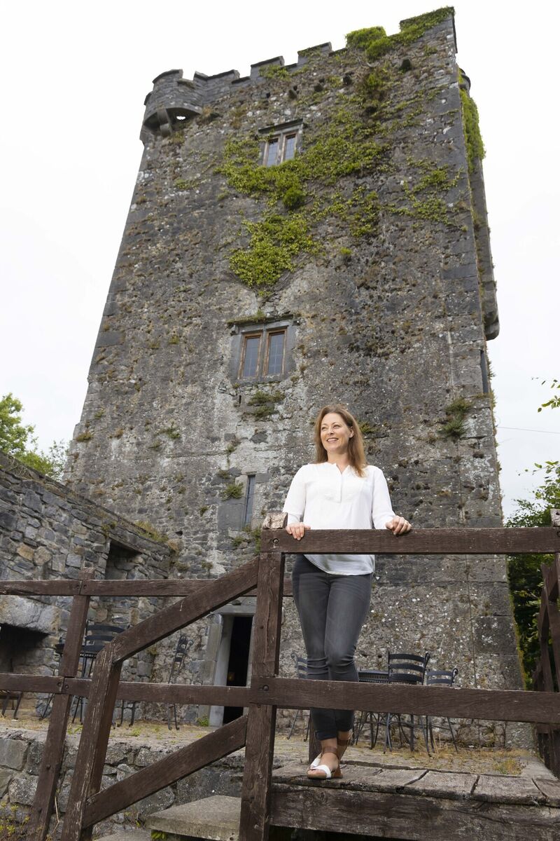 Mhairi Gray, who owns Ballybur Castle, Co Kilkenny. Pictures: Patrick Browne