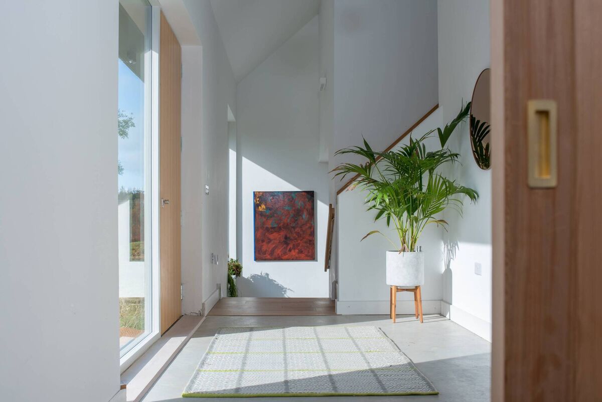 Interiors in the Dairy Farm retrofit in County Wicklow. This project was by Studio Red Architects and arose out of an RIAI Simon Open Door consultation. Picture: Peter Grogan