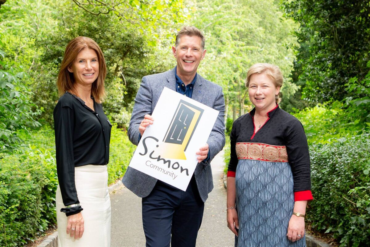 Kathryn Meghen, RIAI CEO, Dermot Bannon, architect, Stephanie Nolan, Simon Community.