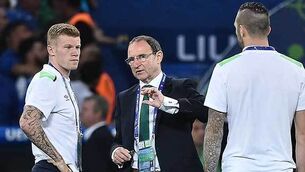 James McClean and Martin O’Neill ‘regret’ criticism of referee