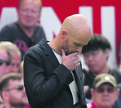 BEGINNINGS: Manchester United manager Erik ten Hag. Photo: Ian Hodgson/PA Wire.