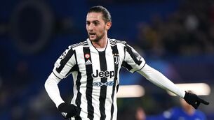 <p>OLD TRAFFORD BOUND?: Juventus have reportedly agreed to sell Adrien Rabiot to Manchester United for an initial £15million (Adam Davy/PA)</p>